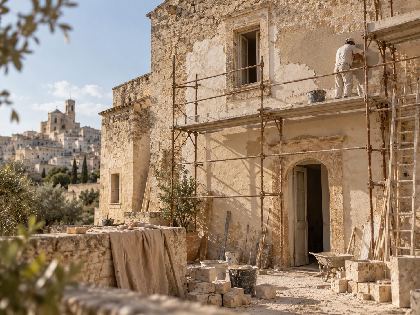 Impresa edile a Bitetto — lavori di ristrutturazione Ristrutturazione casa a Bitetto (BA) — lavoro reale