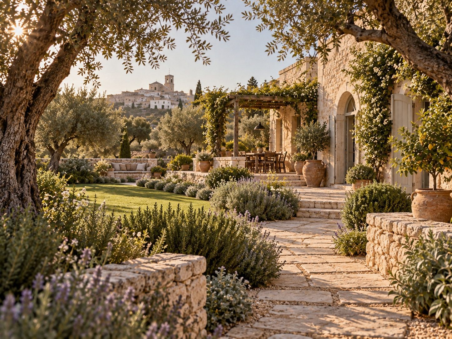 Gardens and outdoor landscaping Gardens and outdoor landscaping — From 50 to 250 €/sqm depending on design, paving and systems